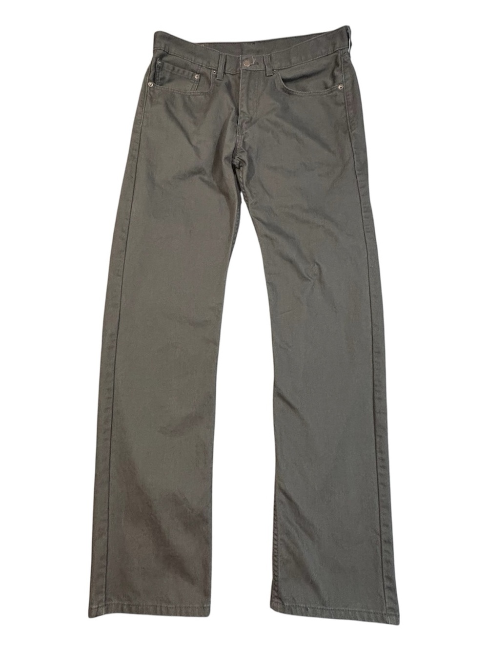 Levi's Men's Straight Jeans in Olive Green